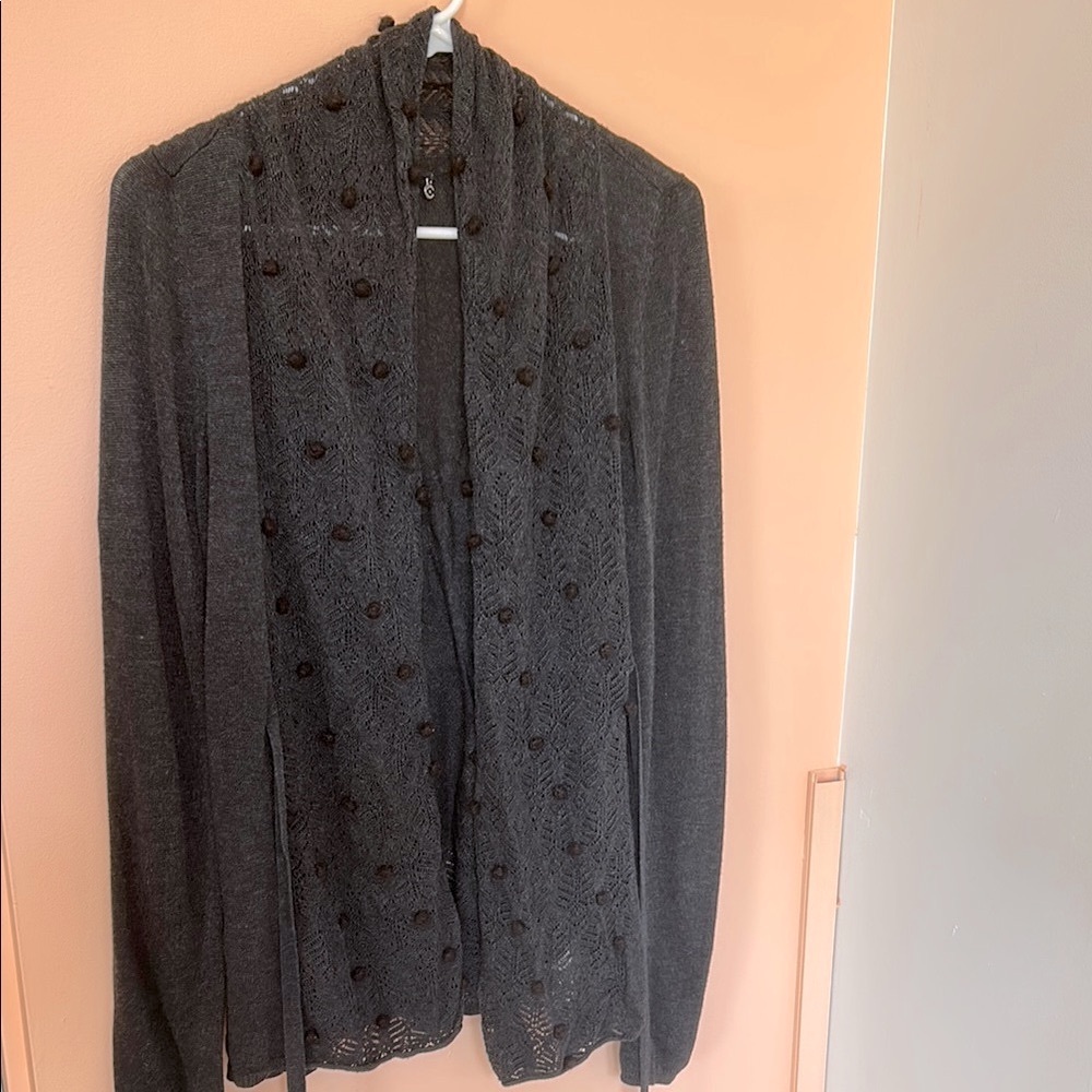 Elegant Grey Women's Sweater